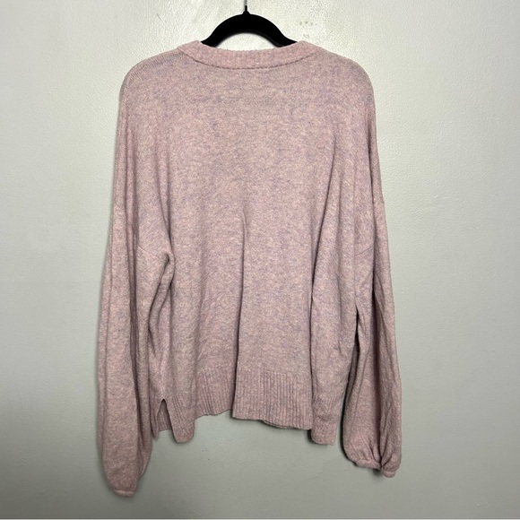 MADEWELL Payton Heather Lilac Sweater XXL NWT - Picture 5 of 8